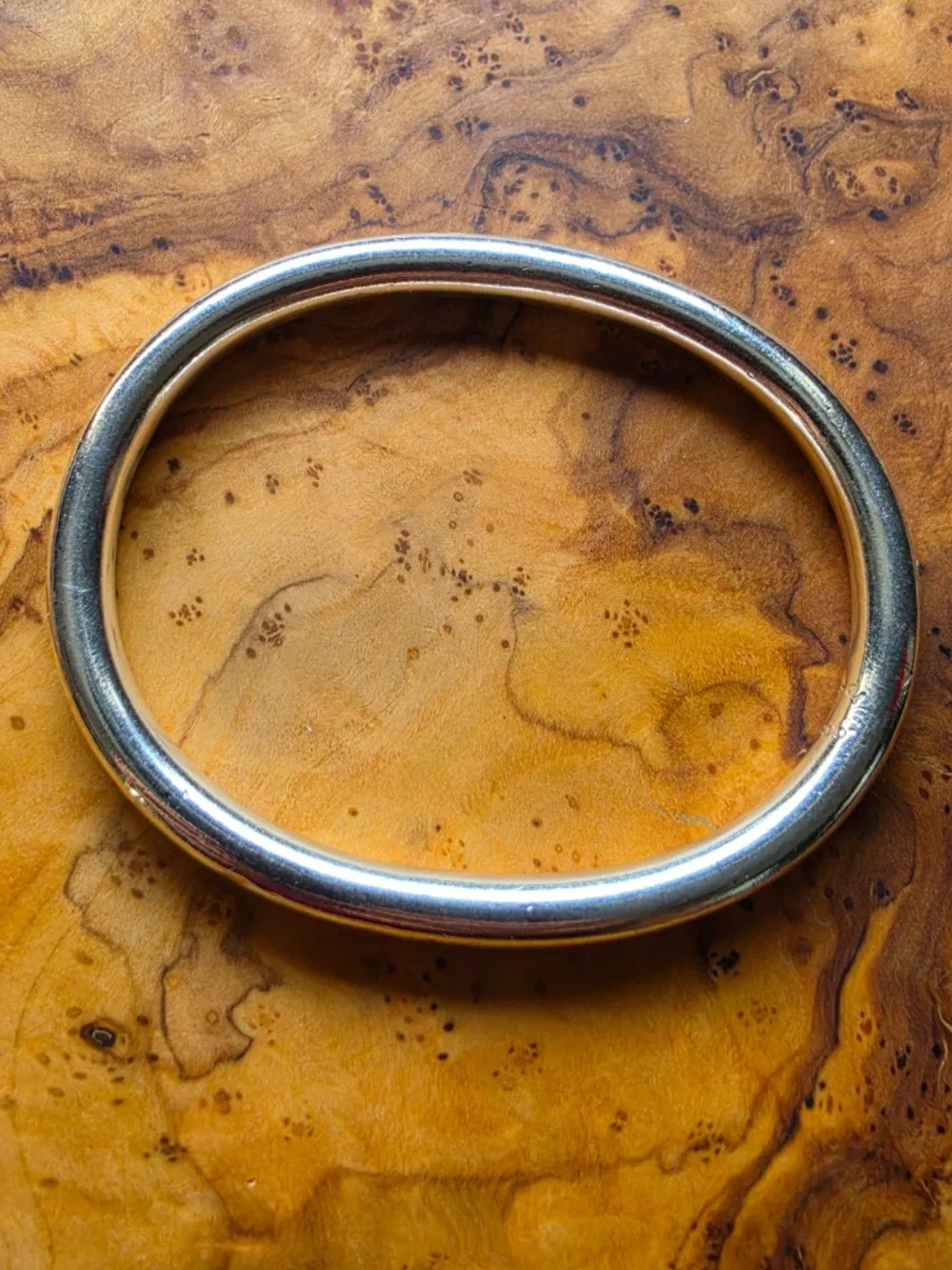Sterling High-polish Bangle